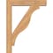 Ekena Millwork Funston Block Smooth Bracket w/ Offset Brace, Western Red Cedar, 5 1/2"W x 26"D x 34"H BKT0604X26X34FST05SWR - alternate 2